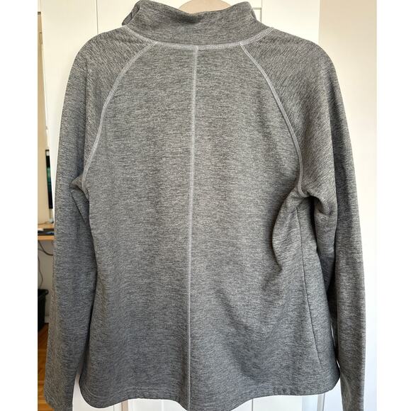 The North Face Women's Canyonlands 1/4 Zip Pullover Jacket Size Large, Gray, EUC - Picture 2 of 7